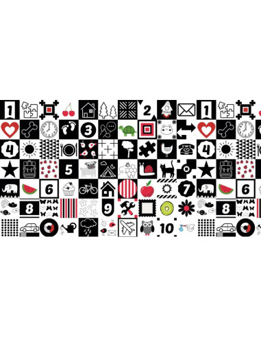 BN-BL121,Bocioland - Covoras de joaca Honeycomb, Pliabil, Protectie impotriva loviturilor, Dimensiune mare, 200 x 150 cm, Cu Imp