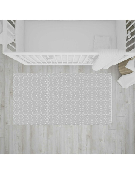 BN-BL121,Bocioland - Covoras de joaca Honeycomb, Pliabil, Protectie impotriva loviturilor, Dimensiune mare, 200 x 150 cm, Cu Imp