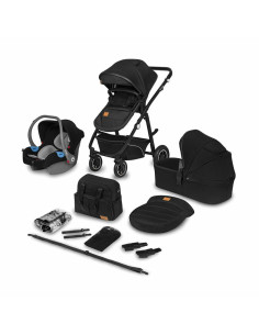 BN-LO-BIANKA_3IN1_BLACK_ONYX,Lionelo - Carucior Bianka, 3 in 1, Cu sezut reversibil, Cadru aluminiu, Cu landou intarit si saltel 2