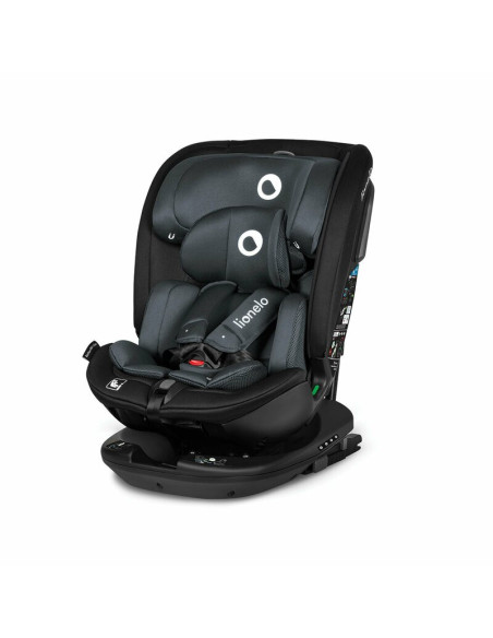 BN-LO-BASTIAAN_RWF_ISIZE_GREY_STONE,Lionelo - Scaun auto Bastiaan RWF i-Size, Pozitie de somn, Protectie laterala, Rotire 360 gr