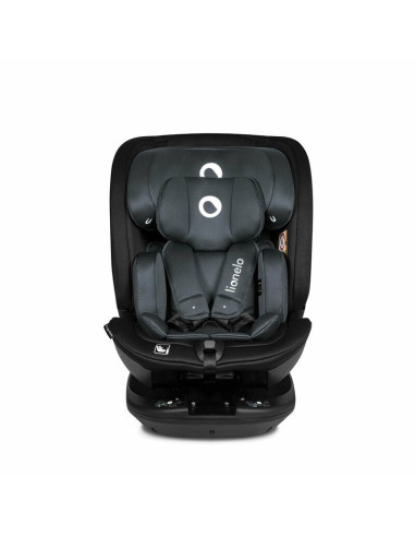 BN-LO-BASTIAAN_RWF_ISIZE_GREY_STONE,Lionelo - Scaun auto Bastiaan RWF i-Size, Pozitie de somn, Protectie laterala, Rotire 360 gr