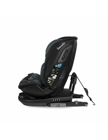 BN-LO-BASTIAAN_RWF_ISIZE_GREY_STONE,Lionelo - Scaun auto Bastiaan RWF i-Size, Pozitie de somn, Protectie laterala, Rotire 360 gr