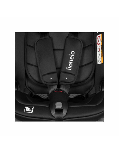 BN-LO-BASTIAAN_RWF_ISIZE_BLACK_CARBON,Lionelo - Scaun auto Bastiaan RWF i-Size, Pozitie de somn, Protectie laterala, Rotire 360 