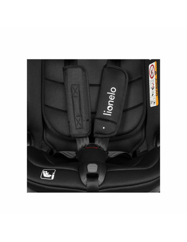 BN-LO-BASTIAAN_RWF_ISIZE_BLACK_CARBON,Lionelo - Scaun auto Bastiaan RWF i-Size, Pozitie de somn, Protectie laterala, Rotire 360 