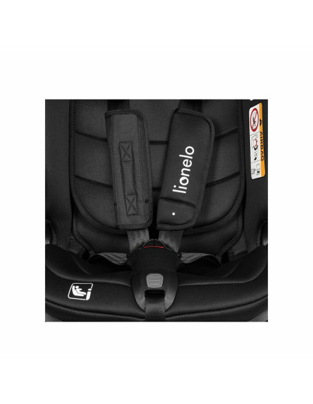 BN-LO-BASTIAAN_RWF_ISIZE_BLACK_CARBON,Lionelo - Scaun auto Bastiaan RWF i-Size, Pozitie de somn, Protectie laterala, Rotire 360 