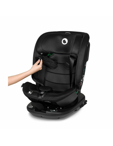 BN-LO-BASTIAAN_RWF_ISIZE_BLACK_CARBON,Lionelo - Scaun auto Bastiaan RWF i-Size, Pozitie de somn, Protectie laterala, Rotire 360 