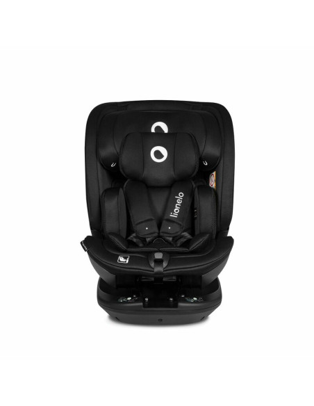 BN-LO-BASTIAAN_RWF_ISIZE_BLACK_CARBON,Lionelo - Scaun auto Bastiaan RWF i-Size, Pozitie de somn, Protectie laterala, Rotire 360 