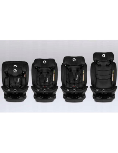 BN-LO-BASTIAAN_RWF_ISIZE_BLACK_CARBON,Lionelo - Scaun auto Bastiaan RWF i-Size, Pozitie de somn, Protectie laterala, Rotire 360 