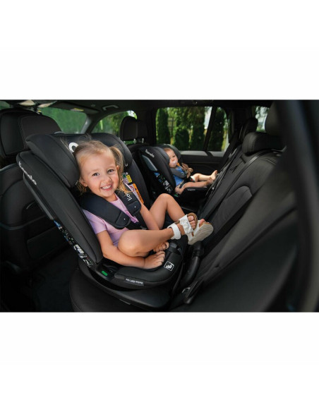 BN-LO-BASTIAAN_RWF_ISIZE_BLACK_CARBON,Lionelo - Scaun auto Bastiaan RWF i-Size, Pozitie de somn, Protectie laterala, Rotire 360 