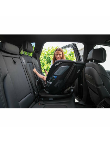 BN-LO-BASTIAAN_RWF_ISIZE_BLACK_CARBON,Lionelo - Scaun auto Bastiaan RWF i-Size, Pozitie de somn, Protectie laterala, Rotire 360 