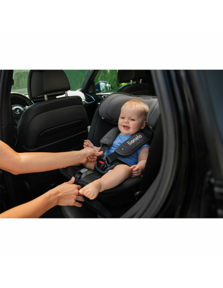 BN-LO-BASTIAAN_RWF_ISIZE_BLACK_CARBON,Lionelo - Scaun auto Bastiaan RWF i-Size, Pozitie de somn, Protectie laterala, Rotire 360 