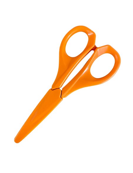 F472,Foarfeca Kangaro 12.8 cm EL-50C/Y, Portocalie