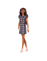 MTFBR37_GHW54,Papusa Barbie Fashionista Bruneta Cu Rochita Mouse Print
