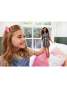 MTFBR37_GHW54,Papusa Barbie Fashionista Bruneta Cu Rochita Mouse Print