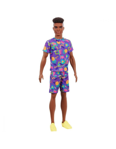 MTDWK44_GRB87,Papusa Baiat Fashionistas Cu Tinuta Lejera Multicolora