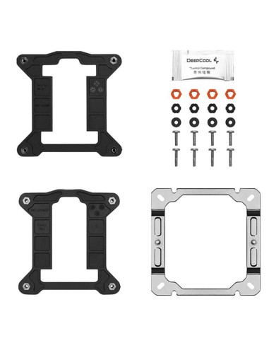 R-AG400-BKLNMC-G-1,Cooler procesor Deepcool AG400 LED iluminare fRGB