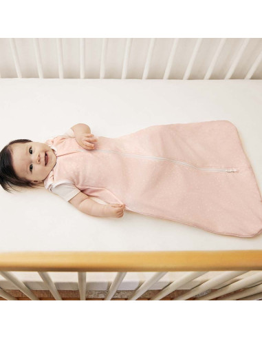 SLBSMPNKSND25,Sac de dormit Clasic Pink Sand 0 - 6 Luni 2.5 TOG