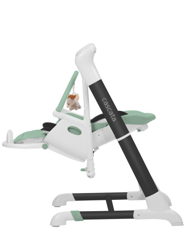 CRL-10303/364,Scaun de masa si leagan electric controlabil prin aplicatie pe mobil Carrello CASCATA (CRL-10303/1) Tropical Green