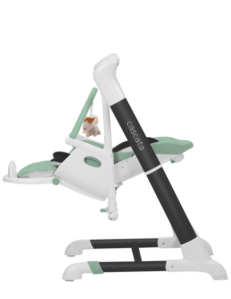 CRL-10303/364,Scaun de masa si leagan electric controlabil prin aplicatie pe mobil Carrello CASCATA (CRL-10303/1) Tropical Green