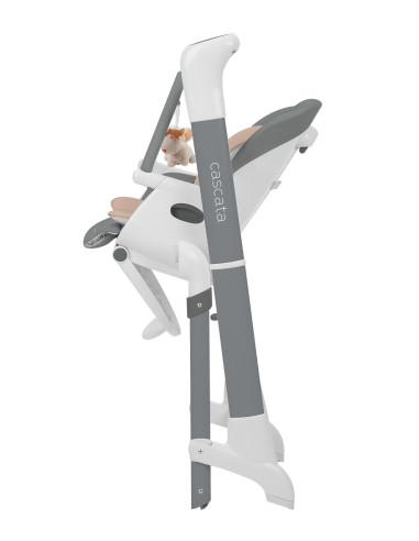 CRL-10303/367,Scaun de masa si leagan electric controlabil prin aplicatie pe mobil Carrello CASCATA (CRL-10303/1) Space Grey