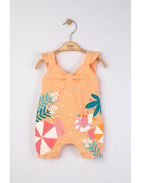 UP-tgs_4161_8,Salopeta din muselina de vara pentru bebelusi, Tongs baby, Roz