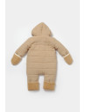 UP-BC-CSYM7053-3,Salopeta de iarna pentru bebelusi, Winter muselin, 100% bumbac - Apricot, BabyCosy