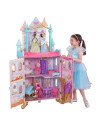 KK10276,Castel de joaca din lemn pentru papusi Disney Princess