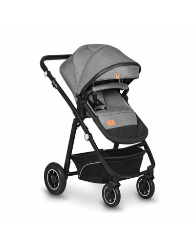 BN-LO-BIANKA_3IN1_GREY_STONE,Lionelo - Carucior Bianka, 3 in 1, Cu sezut reversibil, Cadru aluminiu, Cu landou intarit si saltel