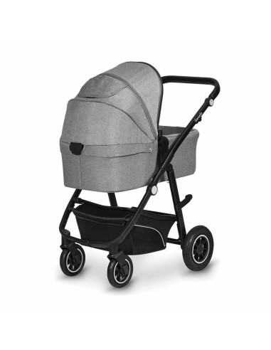 BN-LO-BIANKA_3IN1_GREY_STONE,Lionelo - Carucior Bianka, 3 in 1, Cu sezut reversibil, Cadru aluminiu, Cu landou intarit si saltel