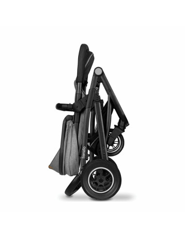 BN-LO-BIANKA_3IN1_GREY_STONE,Lionelo - Carucior Bianka, 3 in 1, Cu sezut reversibil, Cadru aluminiu, Cu landou intarit si saltel