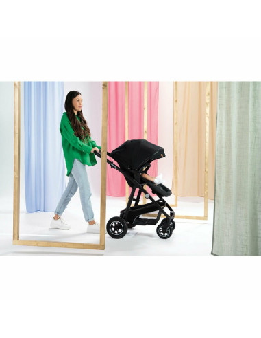 BN-LO-BIANKA_3IN1_GREY_STONE,Lionelo - Carucior Bianka, 3 in 1, Cu sezut reversibil, Cadru aluminiu, Cu landou intarit si saltel