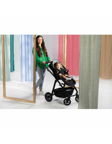 BN-LO-BIANKA_3IN1_GREY_STONE,Lionelo - Carucior Bianka, 3 in 1, Cu sezut reversibil, Cadru aluminiu, Cu landou intarit si saltel