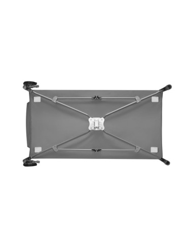 BN-LO-SVEN_PLUS_GREY_CONCRETE,Lionelo - Patut pliant cu doua nivele Sven Plus, 120x60 cm, arcada jucarii, masuta de infasat, vib