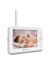 BN-LOC-BABYLINE_8.3_WHITE,Lionelo - Videofon Babyline 8.3, Cu termometru, Cu melodii, Comunicare in 2 sensuri, Rotire 360 grade,