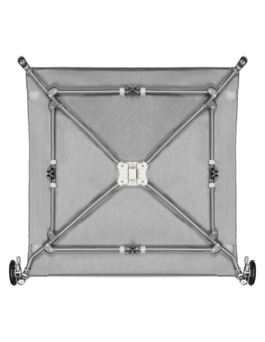 BN-LO-MILLE_GREY_GREEN,Lionelo - Tarc de joaca, Pliabil, Include covor educational incorporat cu 4 jucarii Velcro si geanta de t