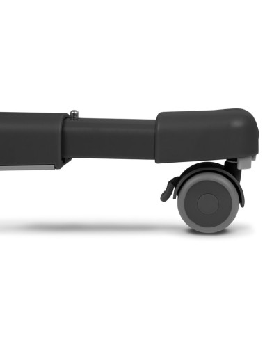 BN-LO-AURORA_GREY_GRAPHITE,Lionelo - Patut co-sleeper 3 in 1, Aurora, Cu leganare si setare unghiulara, Include saltea cu densit