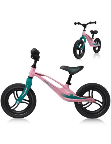 BN-LOE-BART_TOUR_PINK_BUBBLEGUM,Lionelo - Bicicleta usoara Bart Tour, Fara pedale, Cu cadru din magneziu, Cu ghidon si sa reglab