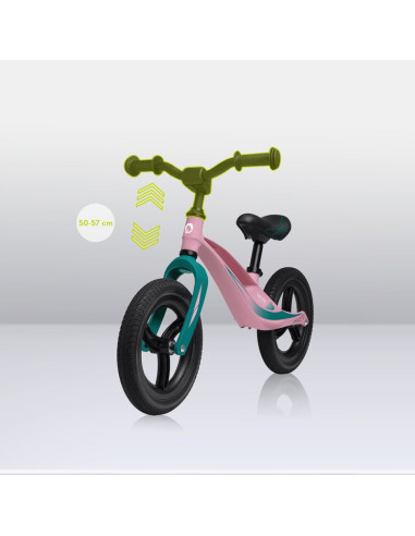 BN-LOE-BART_TOUR_PINK_BUBBLEGUM,Lionelo - Bicicleta usoara Bart Tour, Fara pedale, Cu cadru din magneziu, Cu ghidon si sa reglab