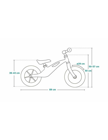 BN-LOE-BART_TOUR_PINK_BUBBLEGUM,Lionelo - Bicicleta usoara Bart Tour, Fara pedale, Cu cadru din magneziu, Cu ghidon si sa reglab