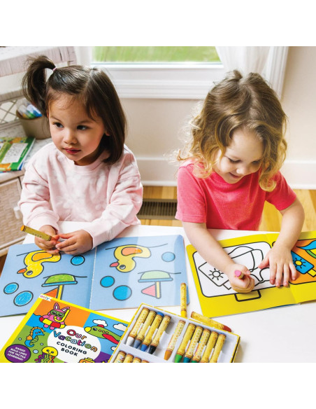 118-288,Carte de colorat cu contur reliefat - Our Day