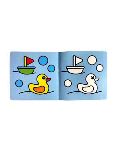 118-288,Carte de colorat cu contur reliefat - Our Day