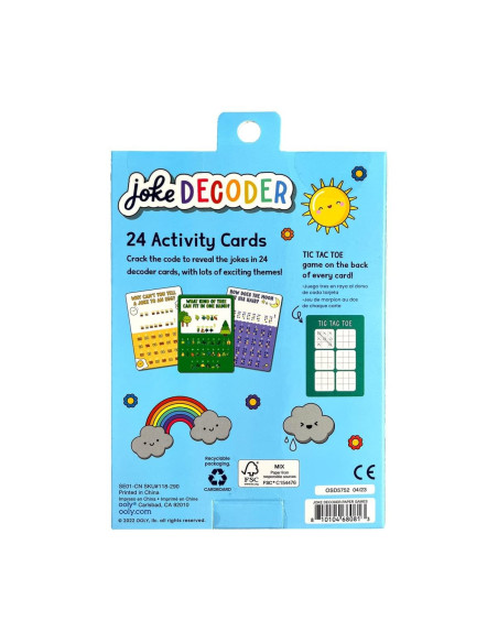 118-290,Colectie 24 de carduri cu jocuri si activitati - Decodor de glume