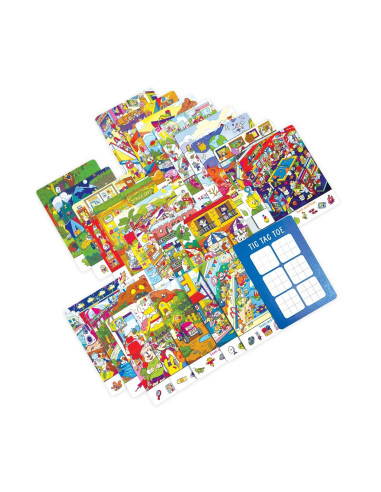 118-292,Colectie 24 de carduri cu jocuri si activitati - Cauta si gaseste