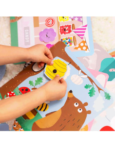 120-181,Planse cu abtibilduri- In padure 2