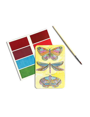 161-104,Set artistic cu acuarele DIY - Scenic Hues - Aventura in padure