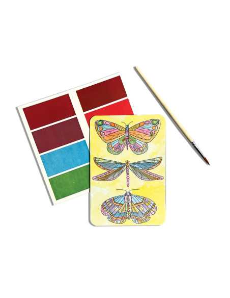 161-104,Set artistic cu acuarele DIY - Scenic Hues - Aventura in padure