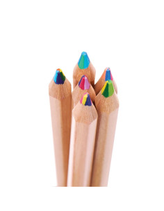 128-168,Creioane multicolore Caleidoscop, set de 6 2