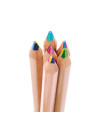 128-168,Creioane multicolore Caleidoscop, set de 6