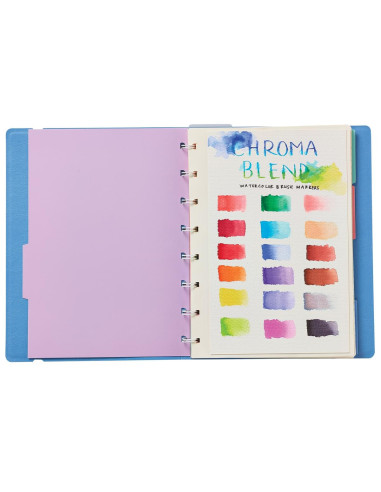 130-057,Carioci acuarele cu pensula, Chroma Blends, set de 18