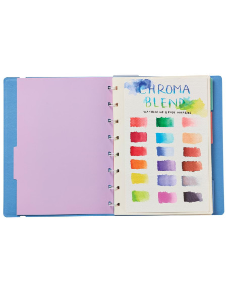 130-057,Carioci acuarele cu pensula, Chroma Blends, set de 18